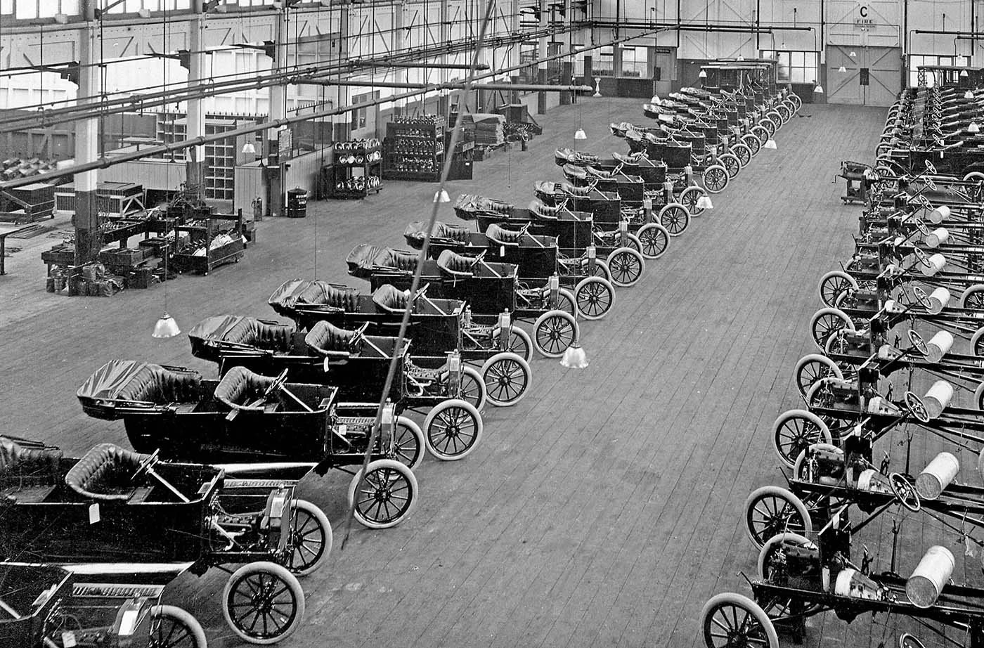 Лінії масового виробництва Ford