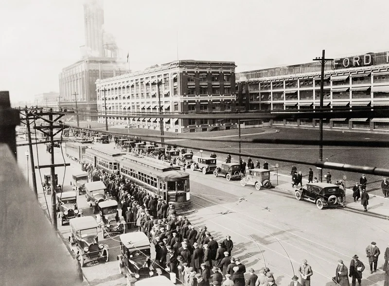 Завод Ford Highland Park 1930 року
